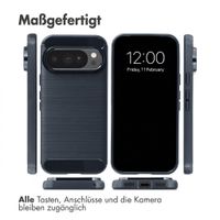 imoshion Brushed Back Cover Google Pixel 11 Pro - Dunkelblau