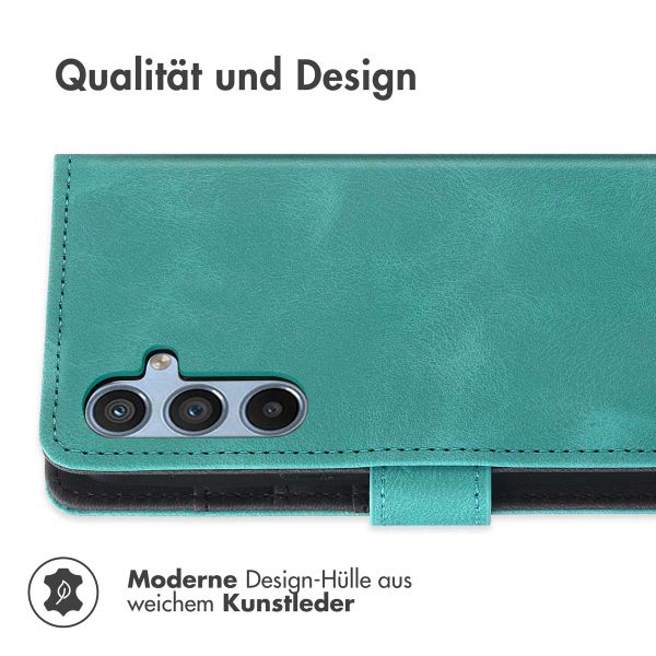 imoshion Klapphülle mit Kordel Samsung Galaxy A14 (5G/4G) - Türkis