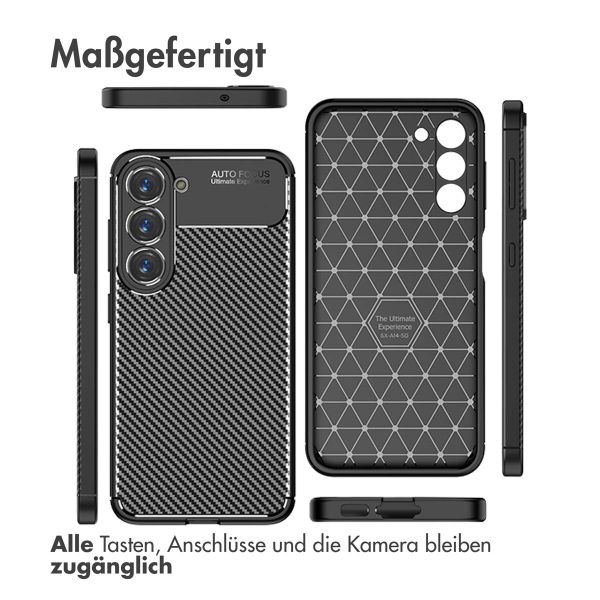 imoshion Carbon-Hülle Samsung Galaxy S23 - Schwarz