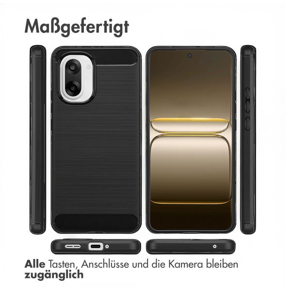 imoshion Brushed Back Cover OnePlus Nord CE5 - Schwarz