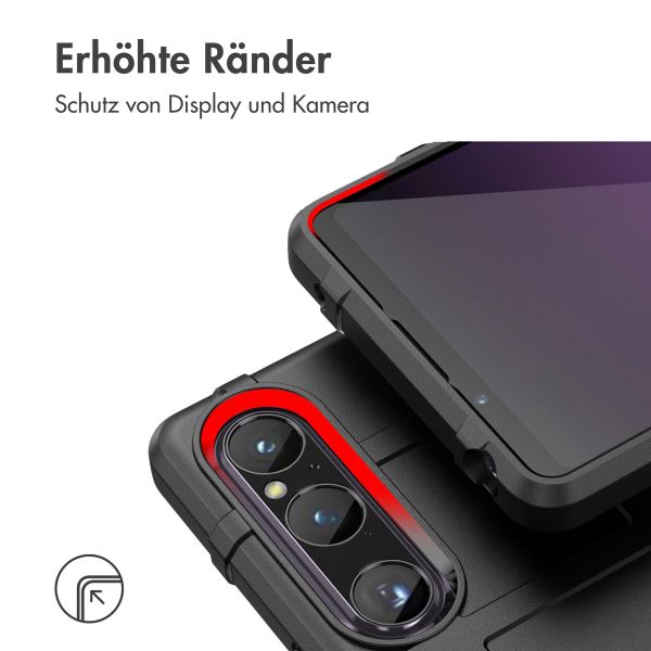 imoshion Rugged Shield Backcover für das Sony Xperia 1 V - Schwarz