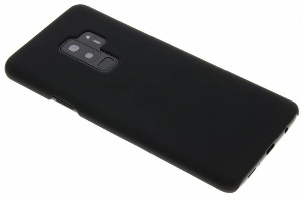 Schwarze unifarbene Hardcase-Hülle Samsung Galaxy S9 Plus