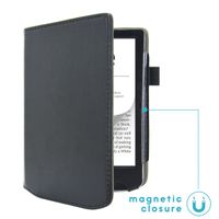 imoshion Vegan Leather Klapphülle Pocketbook Verse / Verse Pro / Verse Pro Color / Vivlio Light / Light HD - Schwarz