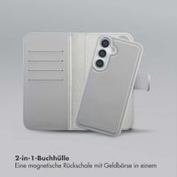 Selencia Olyn Abnehmbare Bookcase mit MagSafe Samsung Galaxy S24 / S25 - Grau
