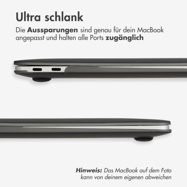 imoshion Laptop Cover Apple MacBook Air 13 Zoll (2022 / 2024 M3 chip / 2025 M4 chip) - Schwarz
