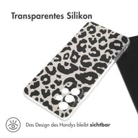 imoshion Design Hülle Samsung Galaxy A53 - Leopard Transparent