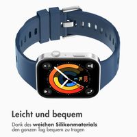 imoshion Silikonband für das  Huawei Watch Fit 3 - Blau