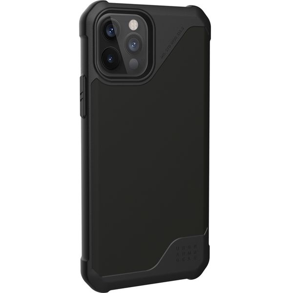 UAG Back Cover Metropolis LT iPhone 12 (Pro) - Schwarz