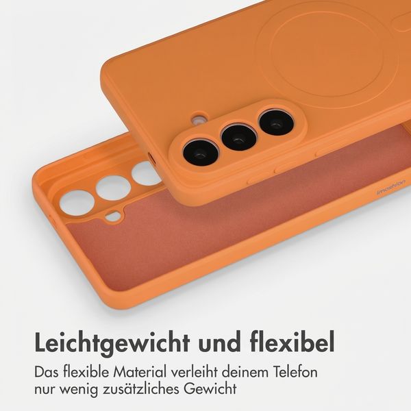 imoshion Color Back Cover mit MagSafe Samsung Galaxy S26 - Orange