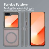 imoshion Color Guard Back Cover mit MagSafe für das Samsung Galaxy Z Flip 6 - Grau