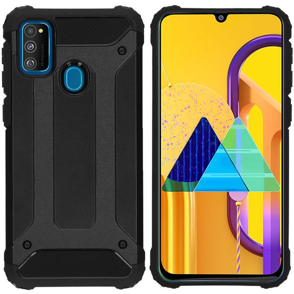 imoshion Rugged Xtreme Case Schwarz für das Samsung Galaxy M30s / M21