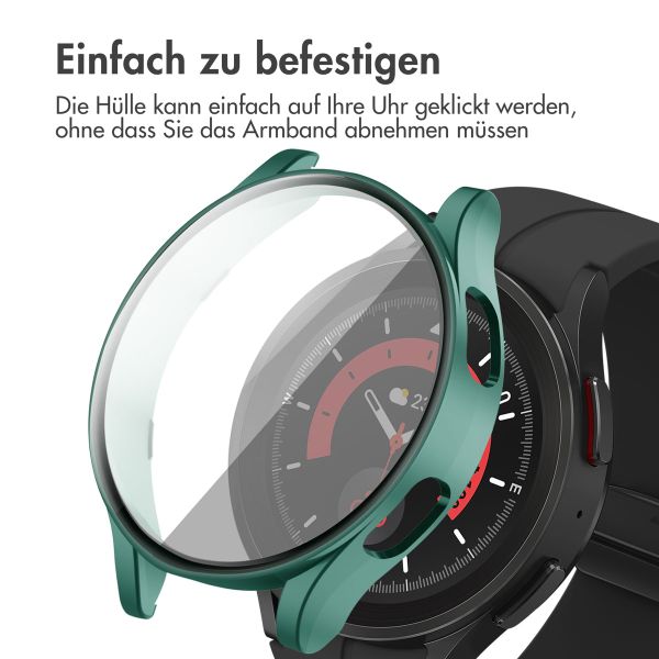 imoshion Full Cover Hard Case für das Samsung Galaxy Watch 4 40 mm - Dunkelgrün