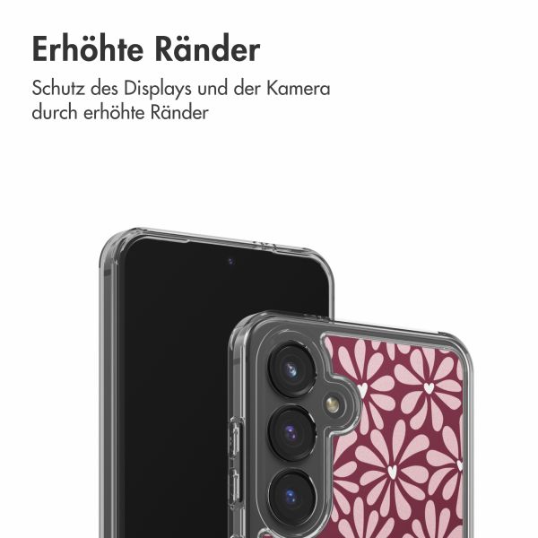 imoshion Design Hülle Samsung Galaxy S24 - Bloom Love Blush