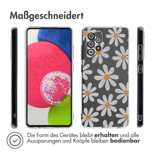 imoshion Design Hülle Samsung Galaxy A52(s) (5G/4G) - Daisy Flower