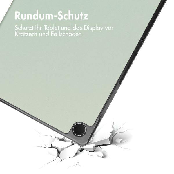 imoshion Trifold Klapphülle Samsung Galaxy Tab A9 Plus - Hellgrün