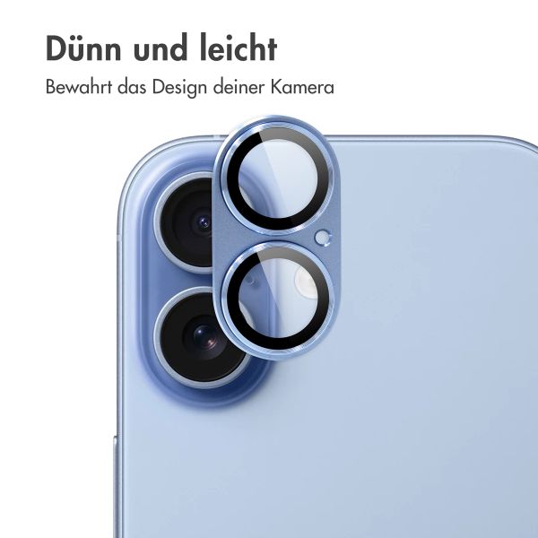 imoshion Kameraprotektor aus Glas 2er-Pack für das Apple Apple iPhone 17 - Mist Blue