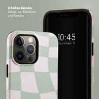 Selencia Vivid Back Cover iPhone 14 Pro Max - Groovy Sage Green