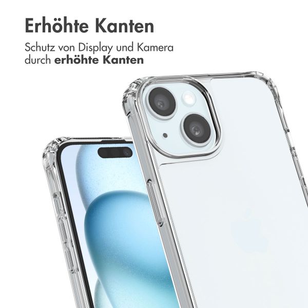 imoshion Back Cover mit Band + Armband Apple iPhone 15 - Perlenherzen