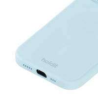 Holdit Silicone Case für das iPhone 16 - Mineral Blue