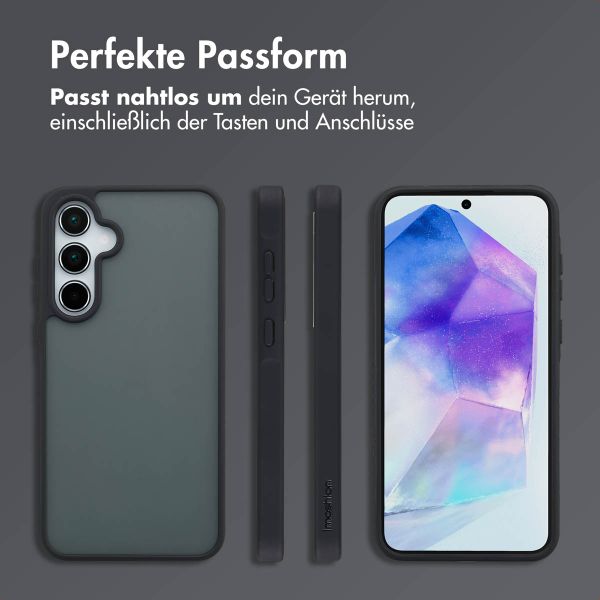 imoshion Color Guard Back Cover für das Samsung Galaxy A55 - Schwarz