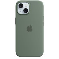 Apple Silikon-Case MagSafe für das Apple iPhone 15 - Cypress