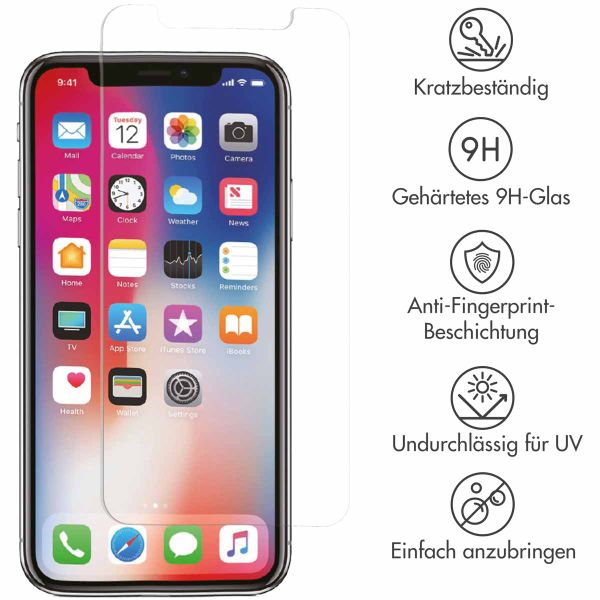 Selencia Screen Protector aus gehärtetem Glas Apple iPhone 11 Pro / Xs / X