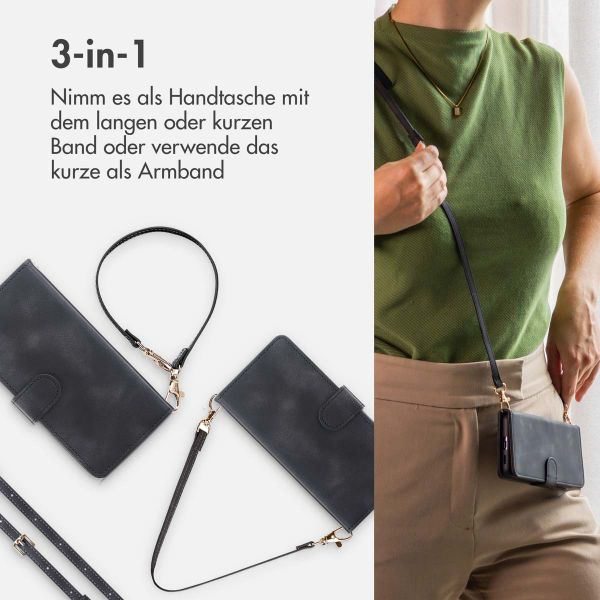 imoshion Klapphülle mit Kordel Xiaomi 15T Pro - Schwarz