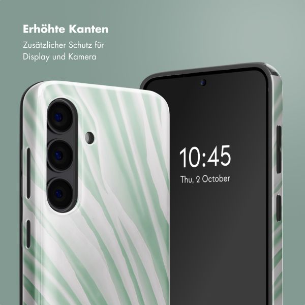 Selencia Vivid Back Cover Samsung Galaxy S24 - Nature Grayed Jade