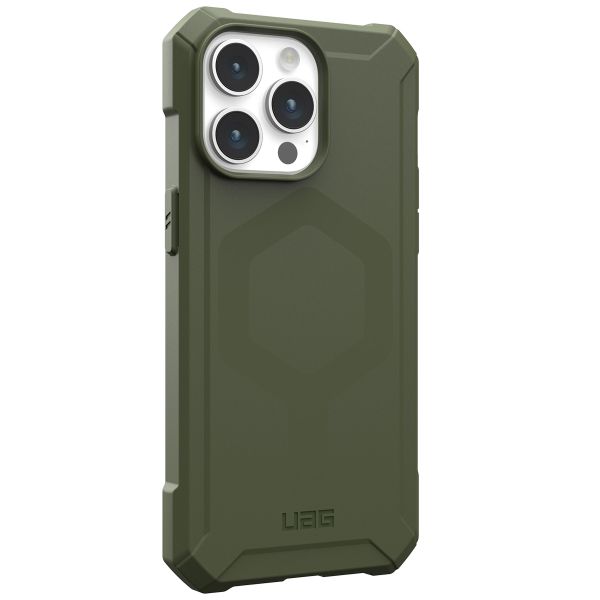 UAG Essential Armor MagSafe für das iPhone 15 Pro Max - Olive Drab