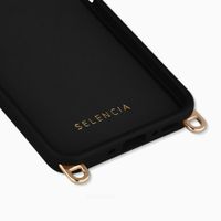Selencia Rivièra Backcover mit MagSafe mit abnehmbaren Haken Samsung Galaxy A34 (5G) - Velvet Black