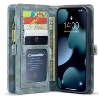 CaseMe Luxuriöse 2-in-1-Portemonnaie-Klapphülle Leder iPhone 13