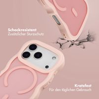 Selencia Wavy Backcover mit MagSafe Apple iPhone 17 Pro - Soft Pink