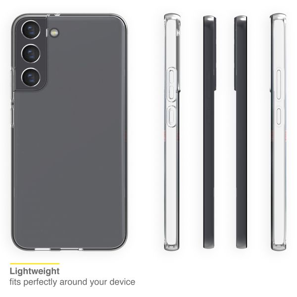Accezz Clear TPU Backcover Samsung Galaxy S22 Plus - Transparent