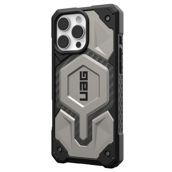 UAG Monarch Pro Backcover Apple iPhone 16 Pro Max - Titanium