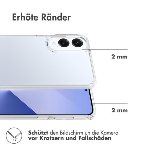 Accezz Xtreme Impact Case Samsung Galaxy S25 Edge - Transparent