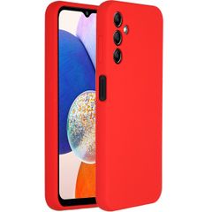 Accezz Liquid Silikoncase Samsung Galaxy A14 (5G) - Rot
