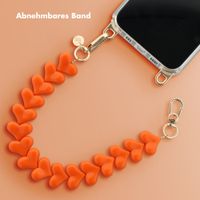 Selencia Lova Herz-Handgelenkbande - Orange
