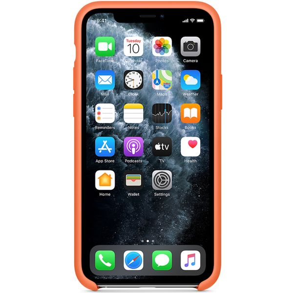 Apple Silikon-Case für das Apple iPhone 11 Pro - Vitamin C