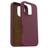 OtterBox Symmetry Cactus Leder Back Cover MagSafe Apple iPhone 16 Pro - Maroon Bells