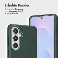 Accezz 2-in-1 Klapphülle aus Leder mit MagSafe Samsung Galaxy S26 Plus - Cedar Green