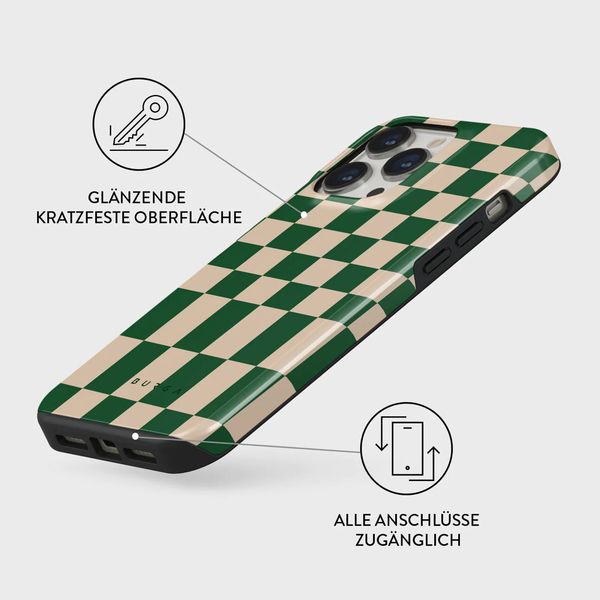 Burga Tough Back Cover für das iPhone 14 Pro Max - Ivy League