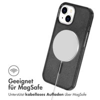 imoshion Sparkle Back Cover mit MagSafe für das iPhone 15 - Schwarz