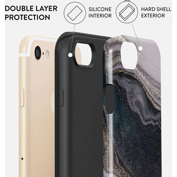 Burga Tough Back Cover für das iPhone SE (2022 / 2020) / 8 / 7 - Magic Night