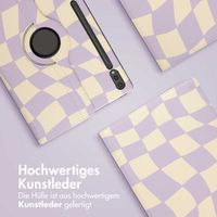 imoshion 360° drehbare Design Klapphülle Samsung Galaxy Tab S10 Ultra / Tab S9 Ultra - Dancing Cubes