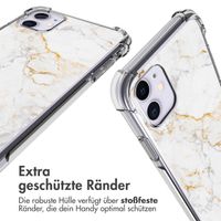 imoshion Design Hülle mit Band für das iPhone 11 - White Marble