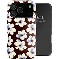 Selencia Vivid Rückabdeckung mit MagSafe Apple iPhone 18 Pro / 17 Pro - Choco Flower Pop