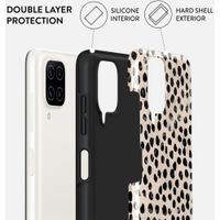 Burga Tough Back Cover für das Samsung Galaxy A12 - Almond Latte