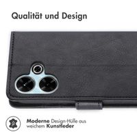 imoshion Luxuriöse Klapphülle Xiaomi Redmi 13 4G - Schwarz
