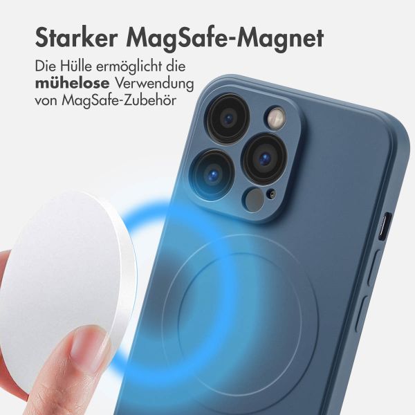 imoshion Color Back Cover mit MagSafe Apple iPhone 13 Pro - Dunkelblau