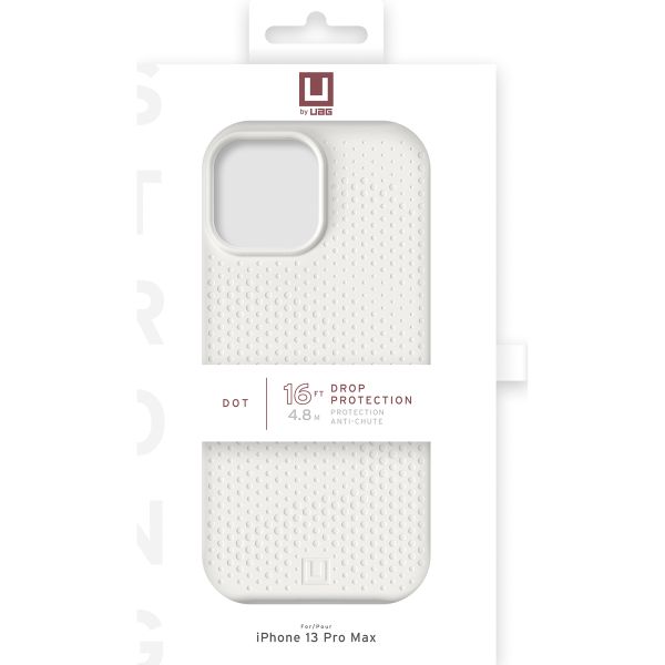 UAG Back Cover Dot U für das Apple iPhone 13 Pro Max - Marshmallow